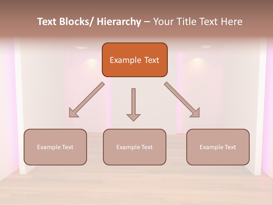 Simple Ceiling Decor PowerPoint Template