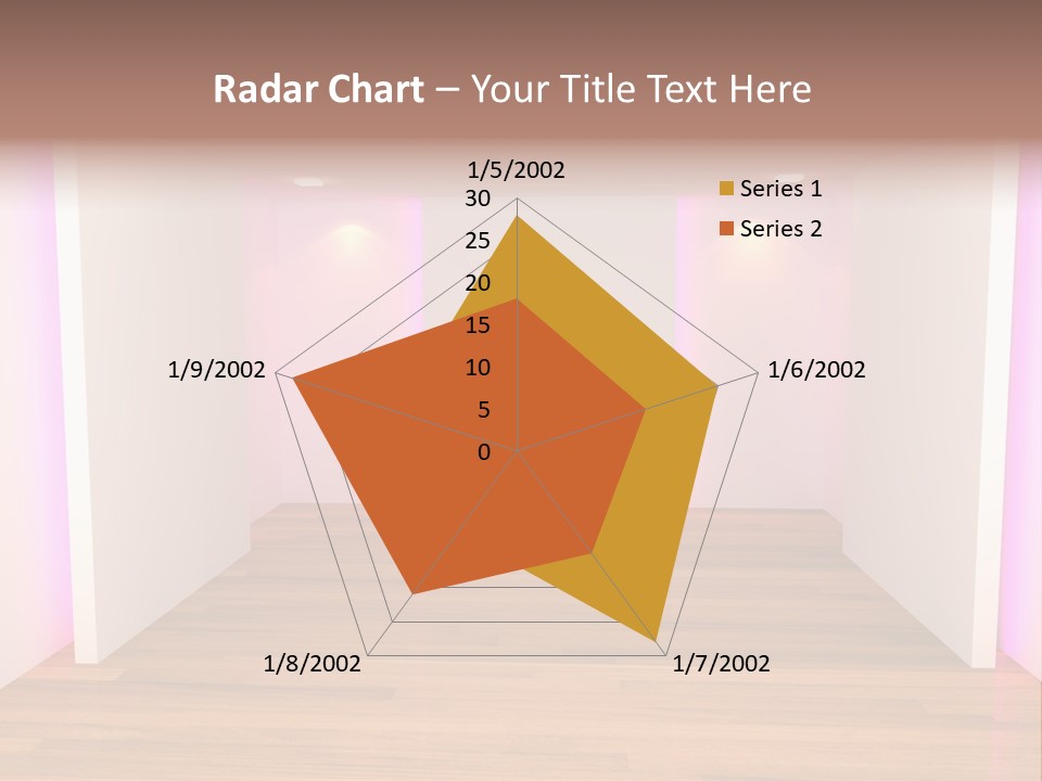 Simple Ceiling Decor PowerPoint Template