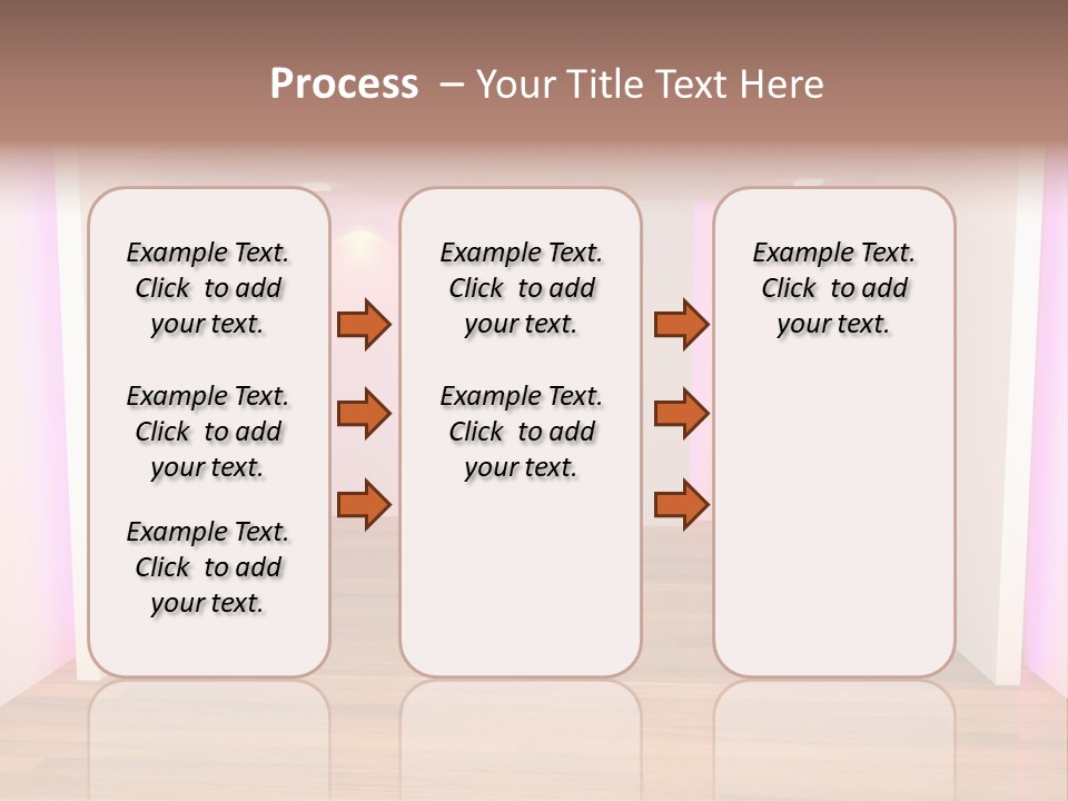 Simple Ceiling Decor PowerPoint Template
