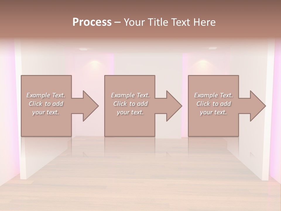 Simple Ceiling Decor PowerPoint Template