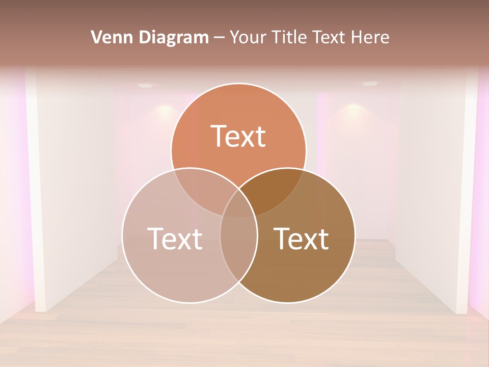 Simple Ceiling Decor PowerPoint Template