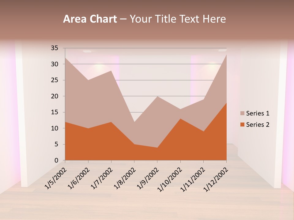 Simple Ceiling Decor PowerPoint Template