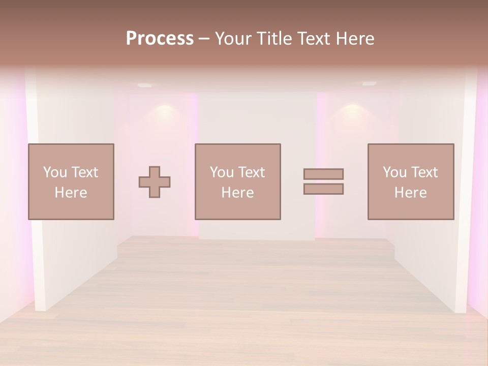 Simple Ceiling Decor PowerPoint Template
