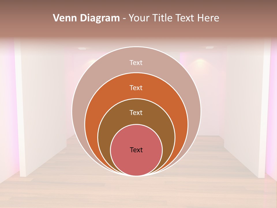 Simple Ceiling Decor PowerPoint Template