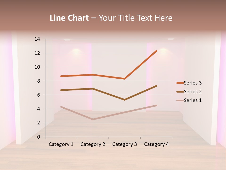 Simple Ceiling Decor PowerPoint Template