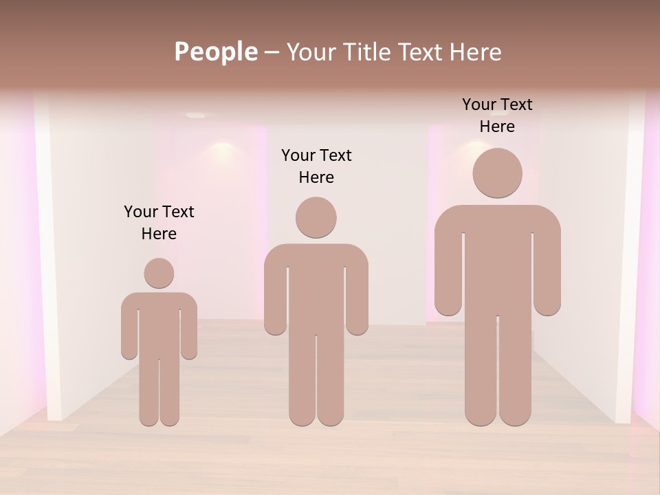 Simple Ceiling Decor PowerPoint Template