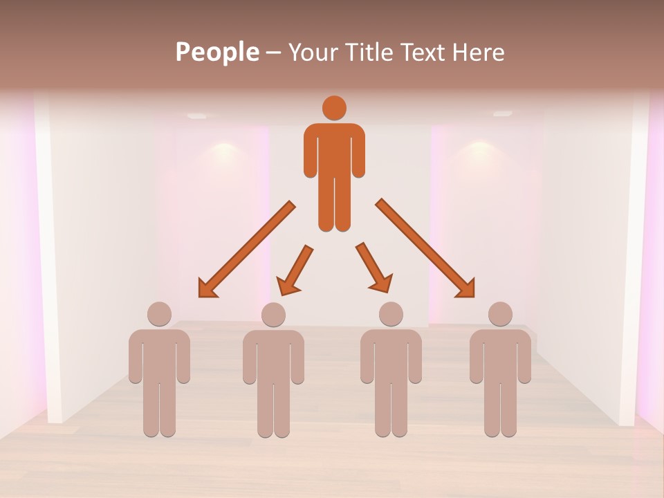 Simple Ceiling Decor PowerPoint Template