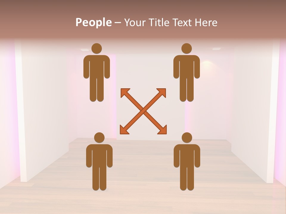 Simple Ceiling Decor PowerPoint Template