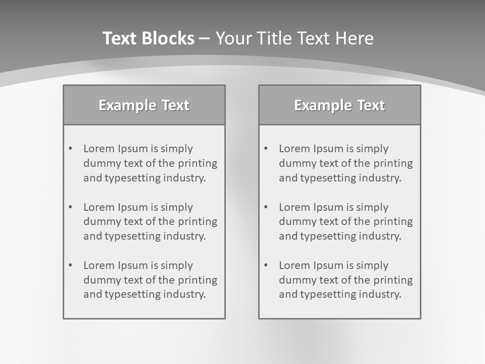 Fade Fog Hide PowerPoint Template
