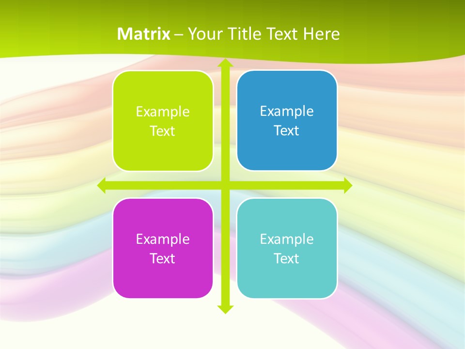 Empty Creative Bright PowerPoint Template