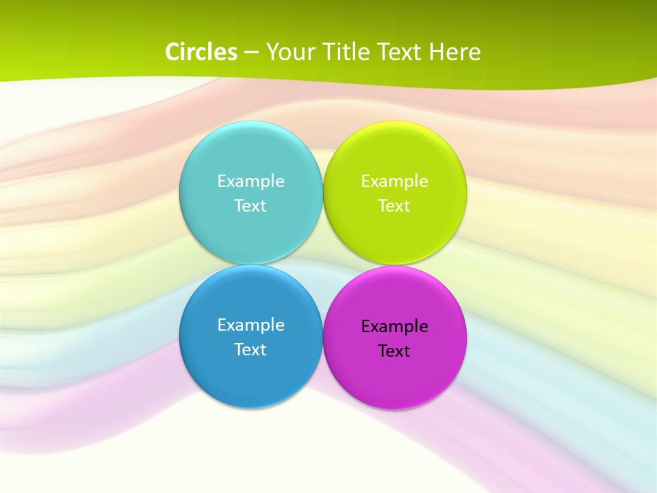 Empty Creative Bright PowerPoint Template