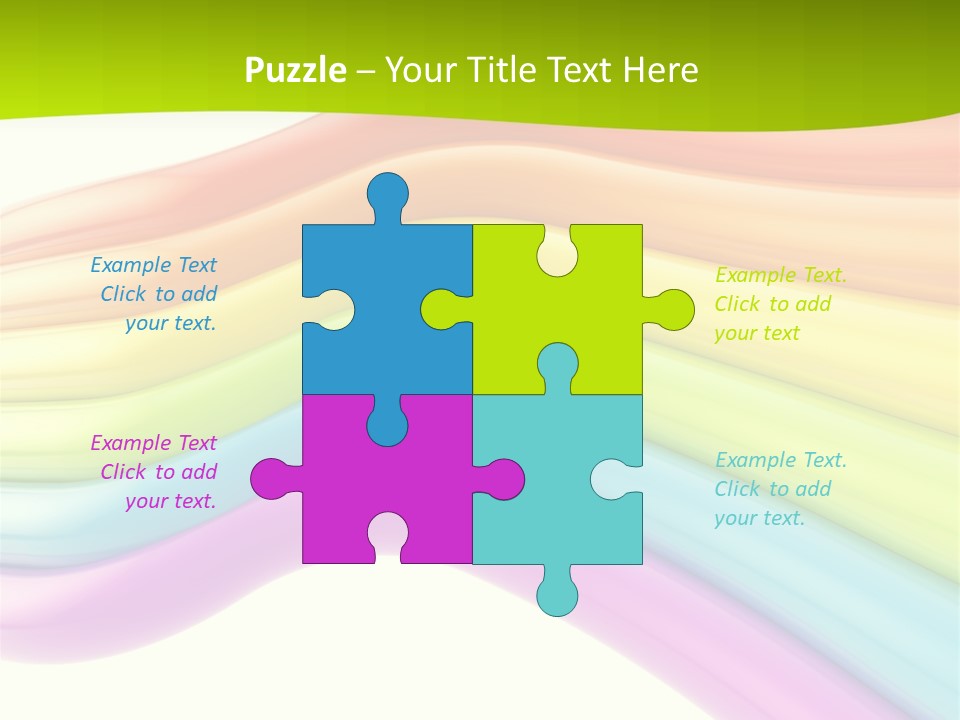 Empty Creative Bright PowerPoint Template