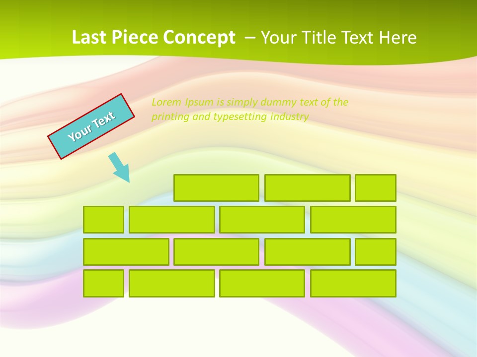Empty Creative Bright PowerPoint Template
