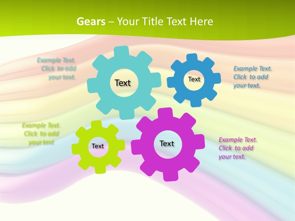 Empty Creative Bright PowerPoint Template