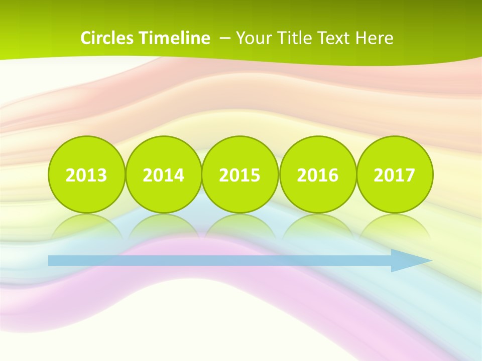 Empty Creative Bright PowerPoint Template