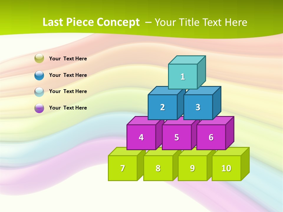 Empty Creative Bright PowerPoint Template