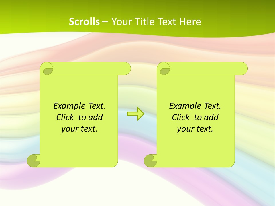 Empty Creative Bright PowerPoint Template