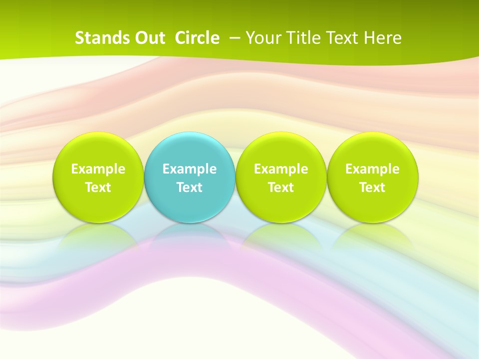 Empty Creative Bright PowerPoint Template