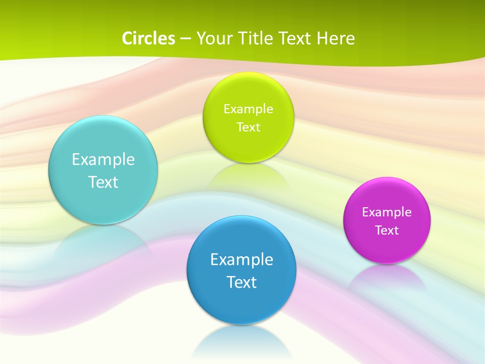 Empty Creative Bright PowerPoint Template