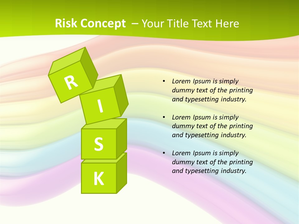 Empty Creative Bright PowerPoint Template