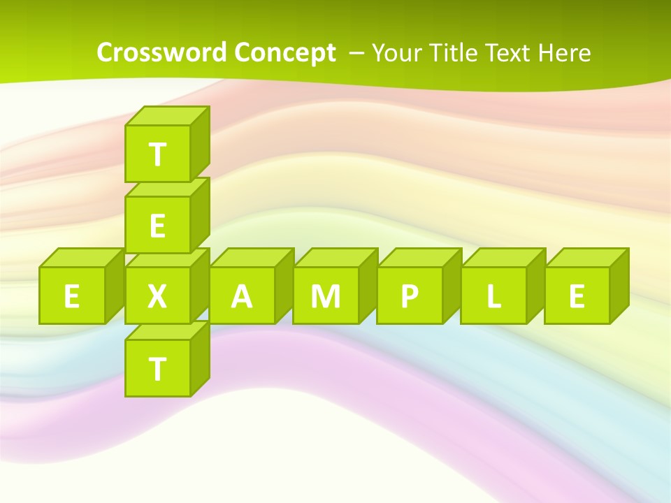 Empty Creative Bright PowerPoint Template