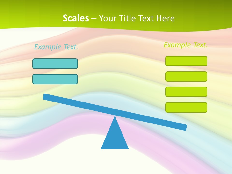 Empty Creative Bright PowerPoint Template