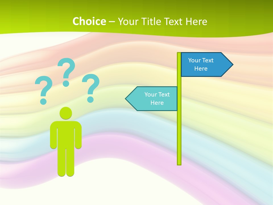 Empty Creative Bright PowerPoint Template
