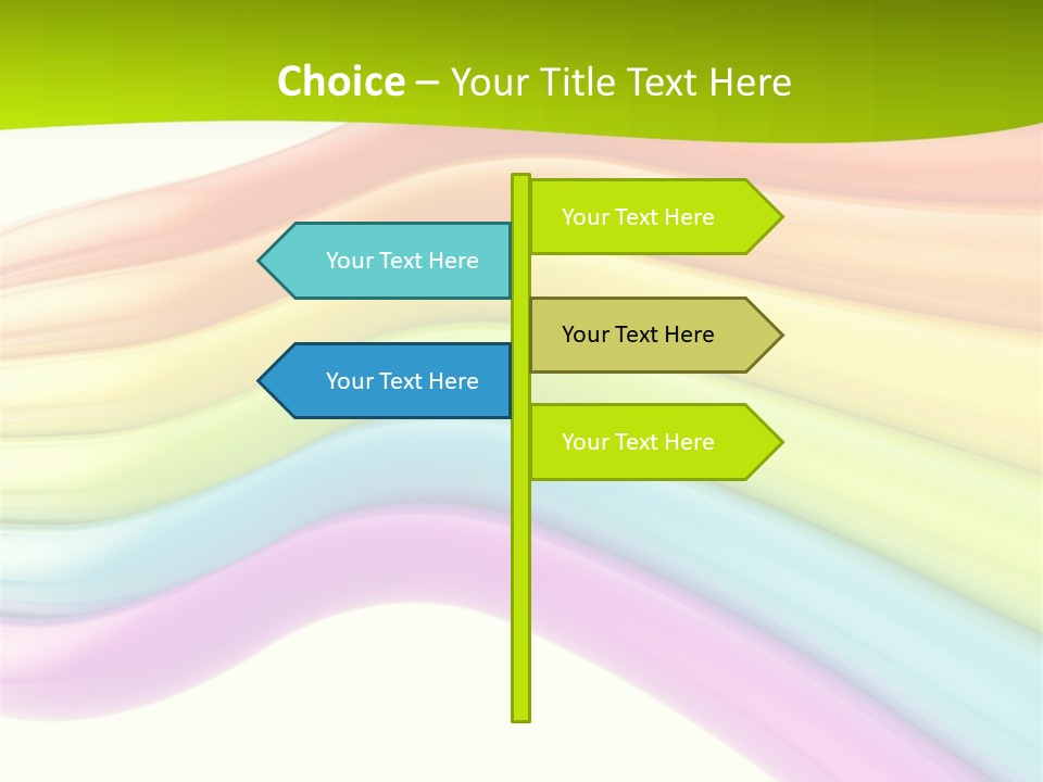 Empty Creative Bright PowerPoint Template