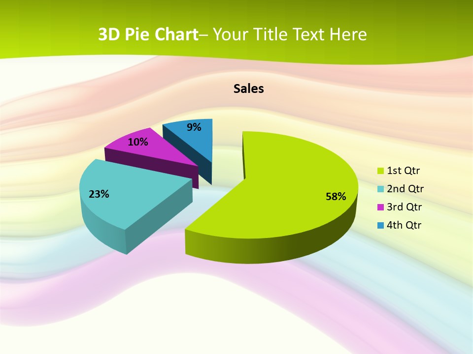 Empty Creative Bright PowerPoint Template