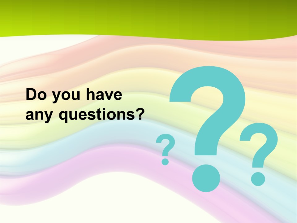 Empty Creative Bright PowerPoint Template