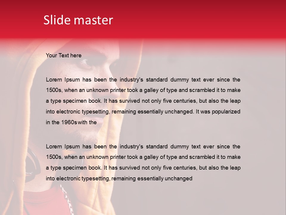 Active Casual Concept PowerPoint Template