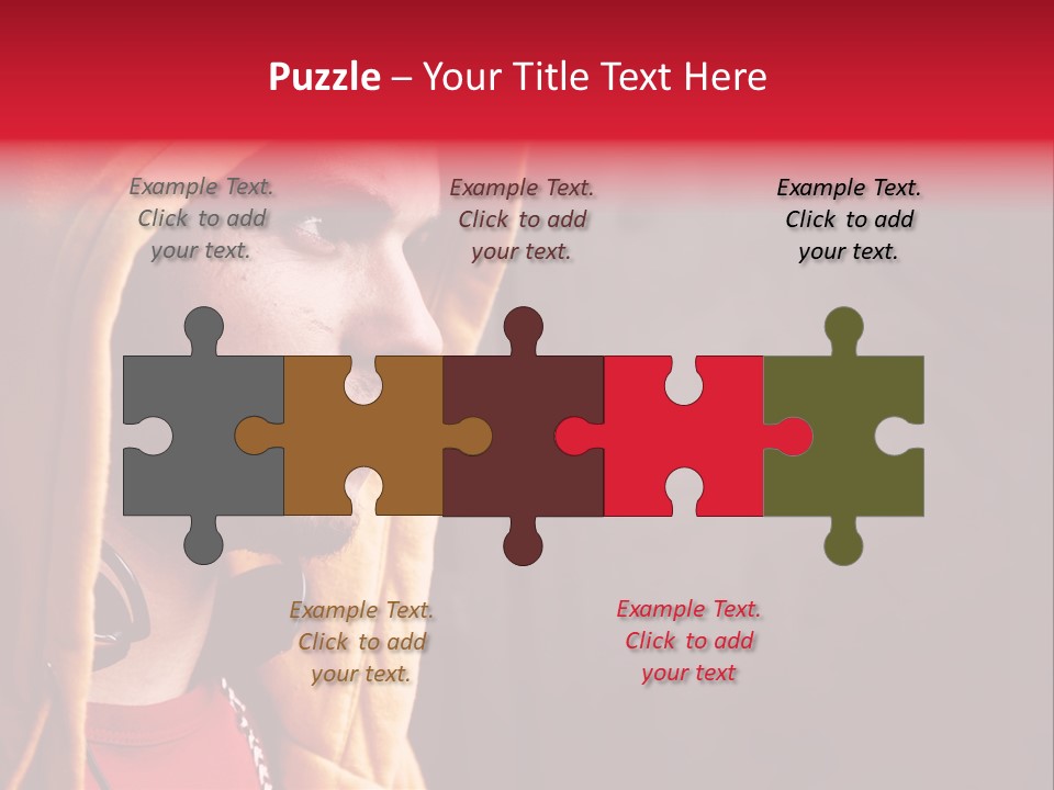 Active Casual Concept PowerPoint Template