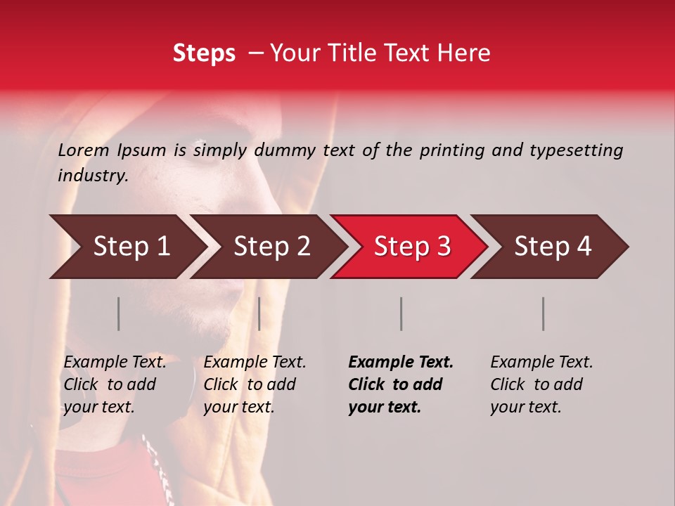 Active Casual Concept PowerPoint Template