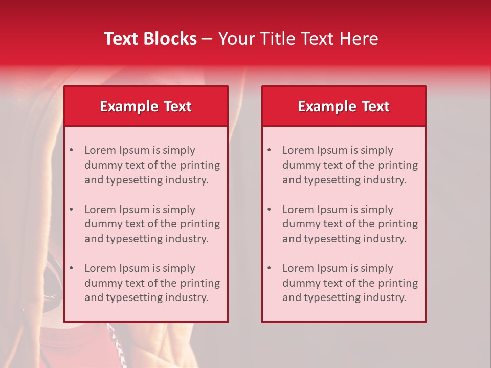 Active Casual Concept PowerPoint Template