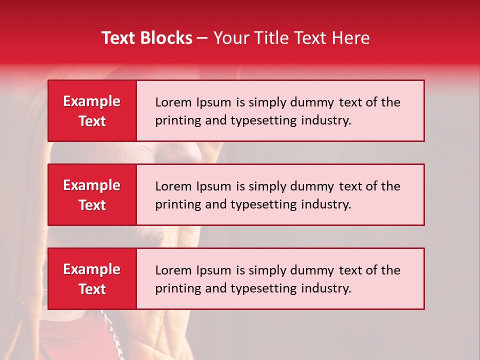 Active Casual Concept PowerPoint Template