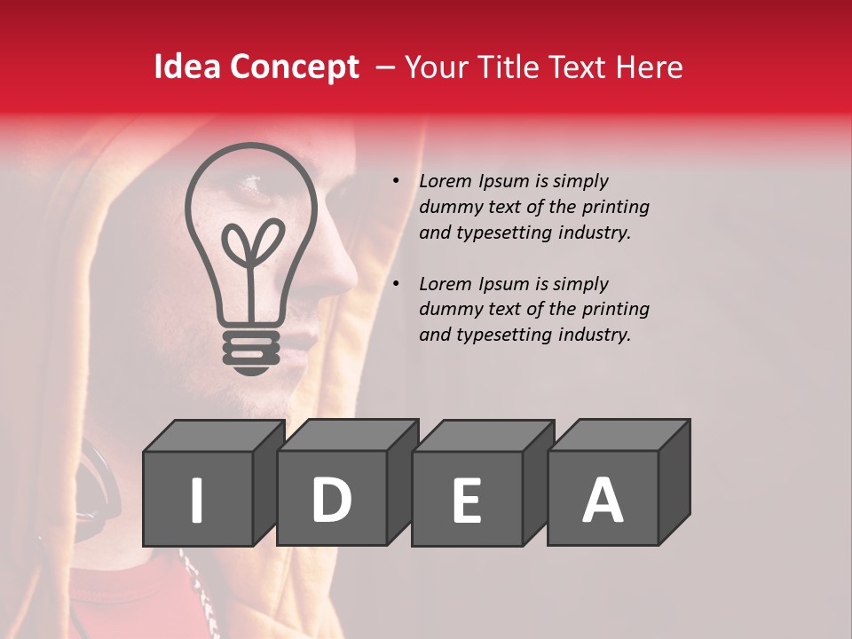 Active Casual Concept PowerPoint Template