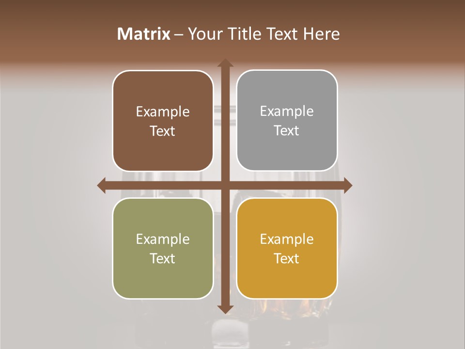 Gold Blended Relax PowerPoint Template