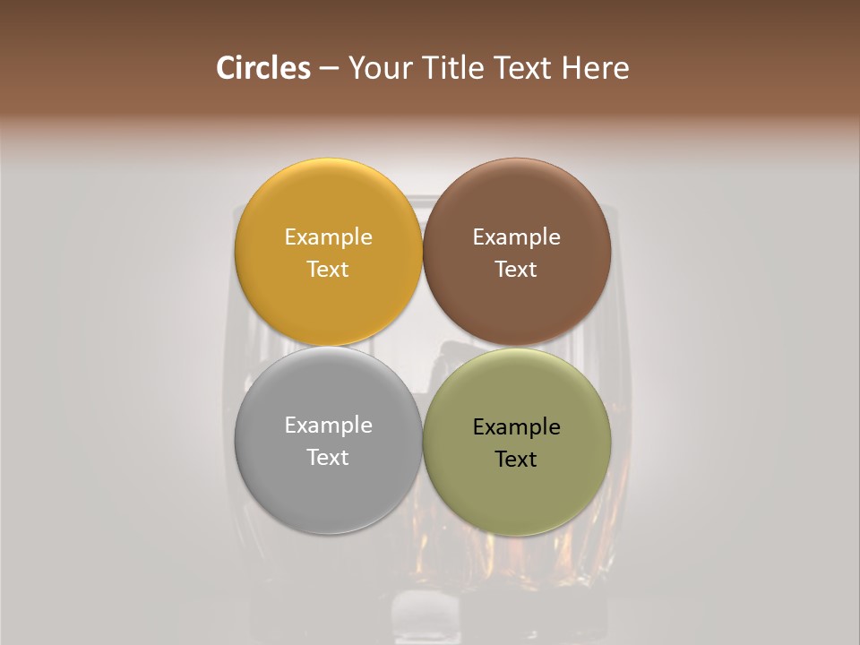 Gold Blended Relax PowerPoint Template