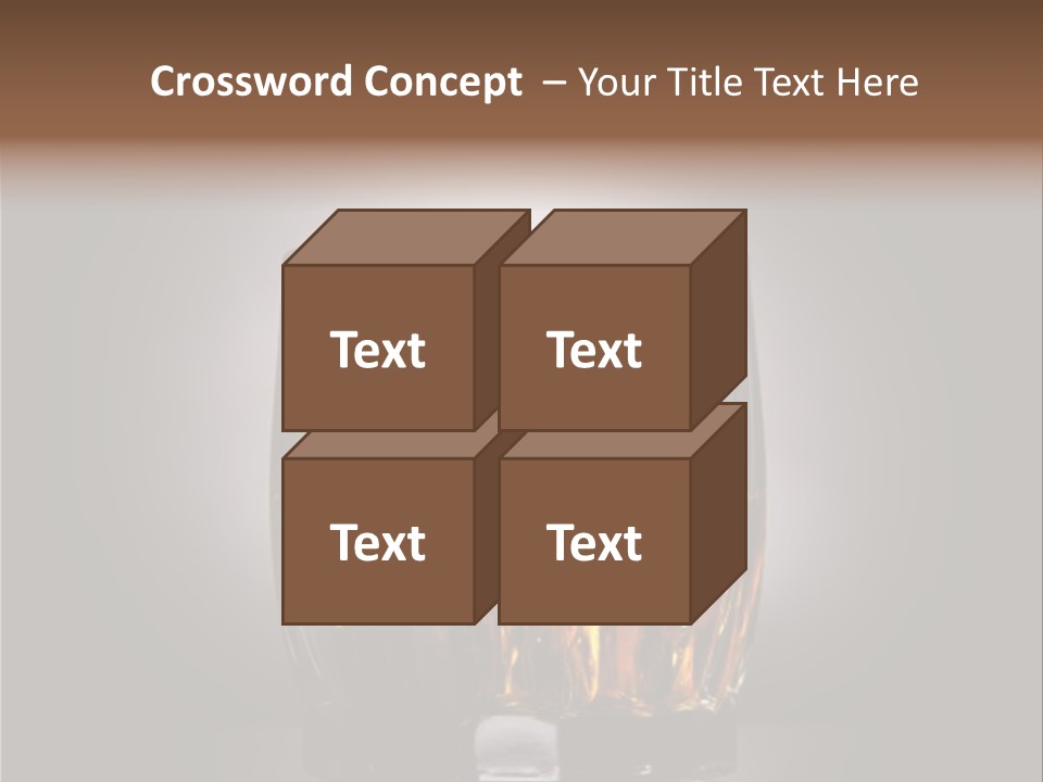 Gold Blended Relax PowerPoint Template