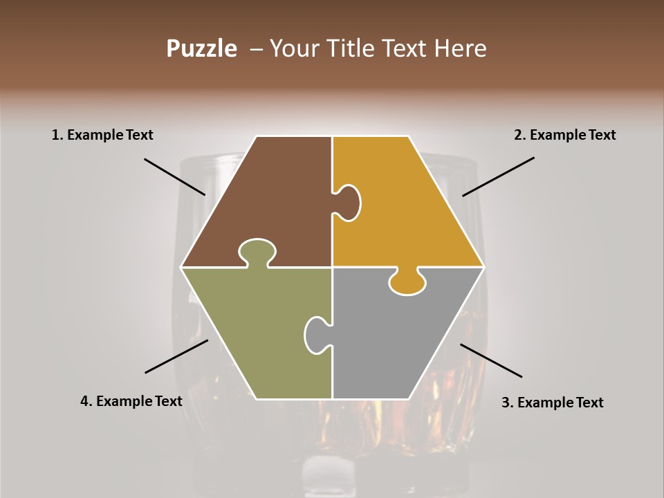 Gold Blended Relax PowerPoint Template