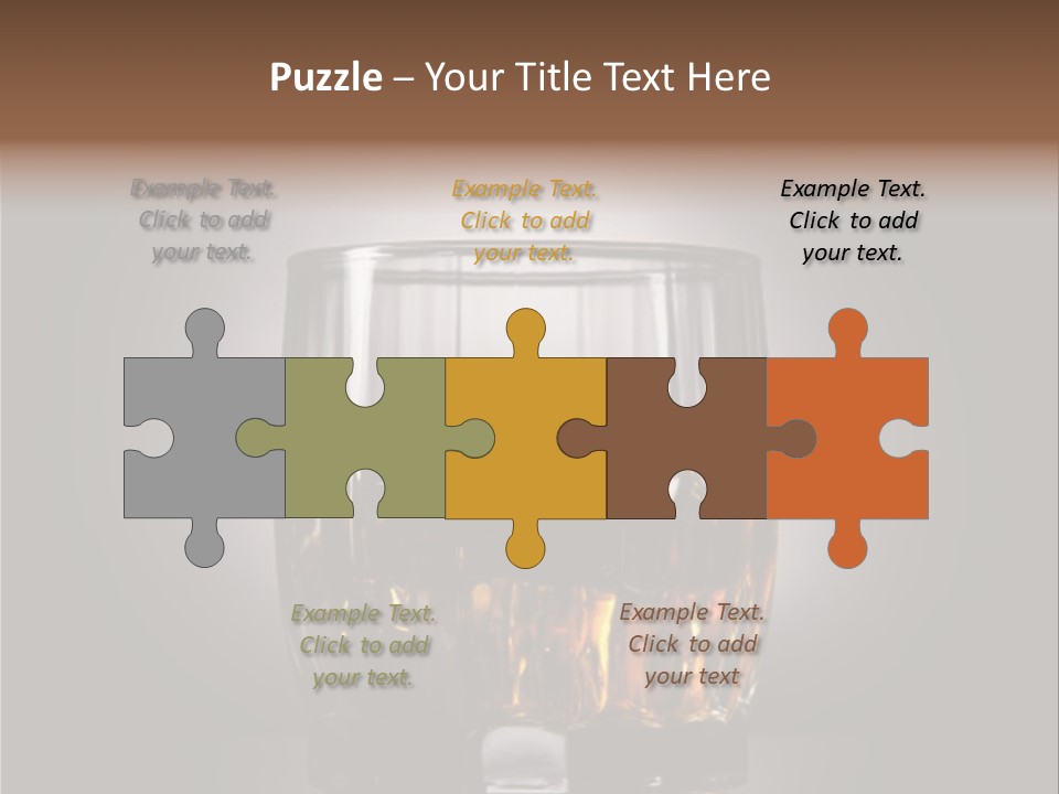 Gold Blended Relax PowerPoint Template