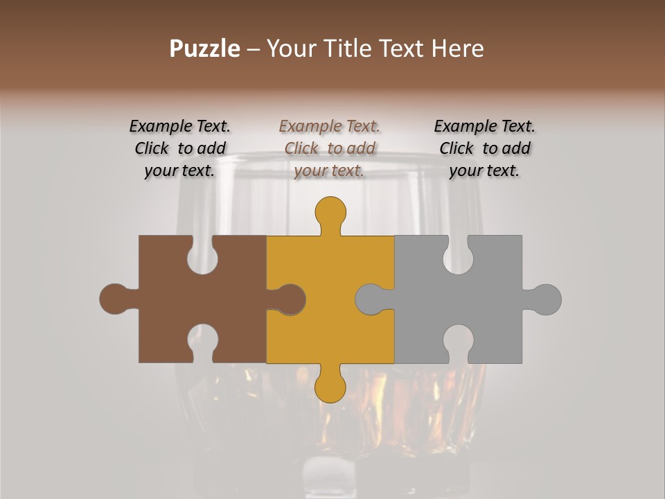 Gold Blended Relax PowerPoint Template