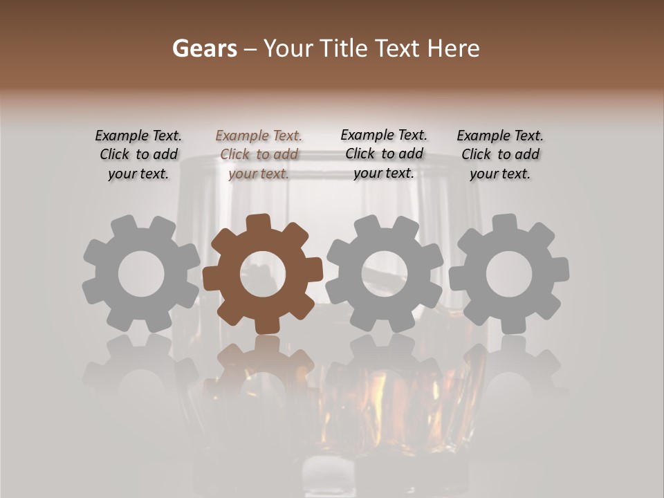 Gold Blended Relax PowerPoint Template