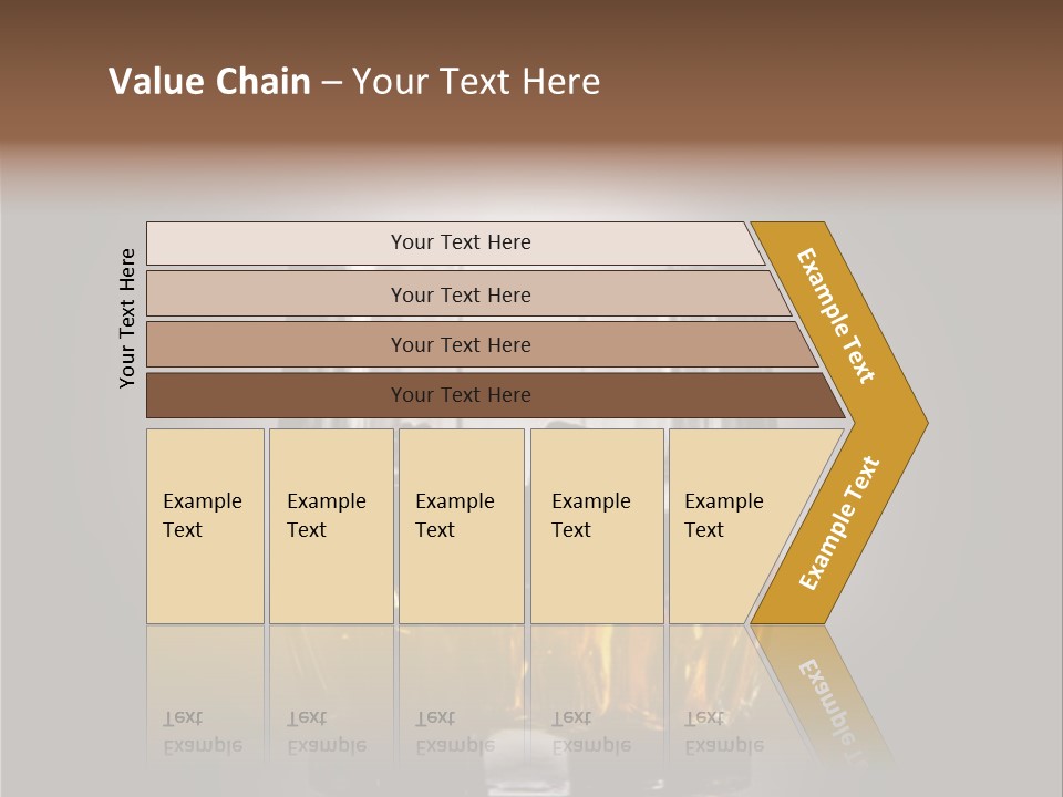 Gold Blended Relax PowerPoint Template