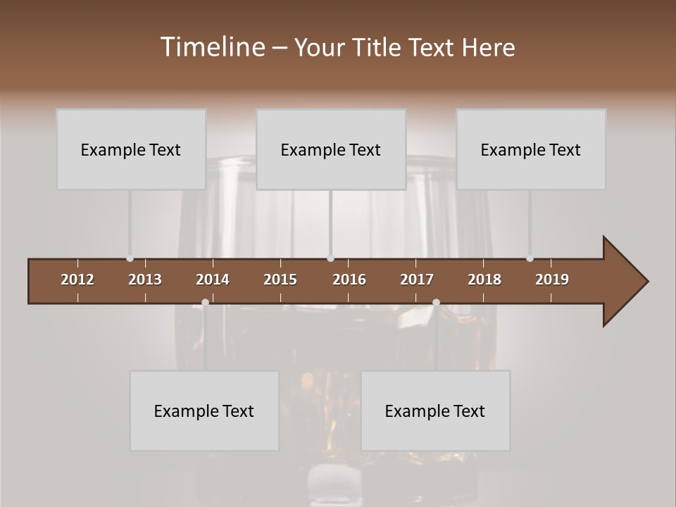 Gold Blended Relax PowerPoint Template