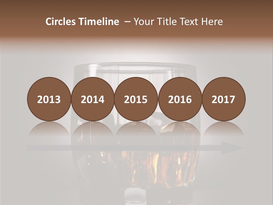 Gold Blended Relax PowerPoint Template