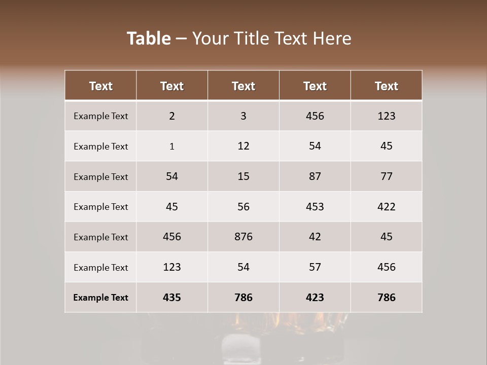 Gold Blended Relax PowerPoint Template