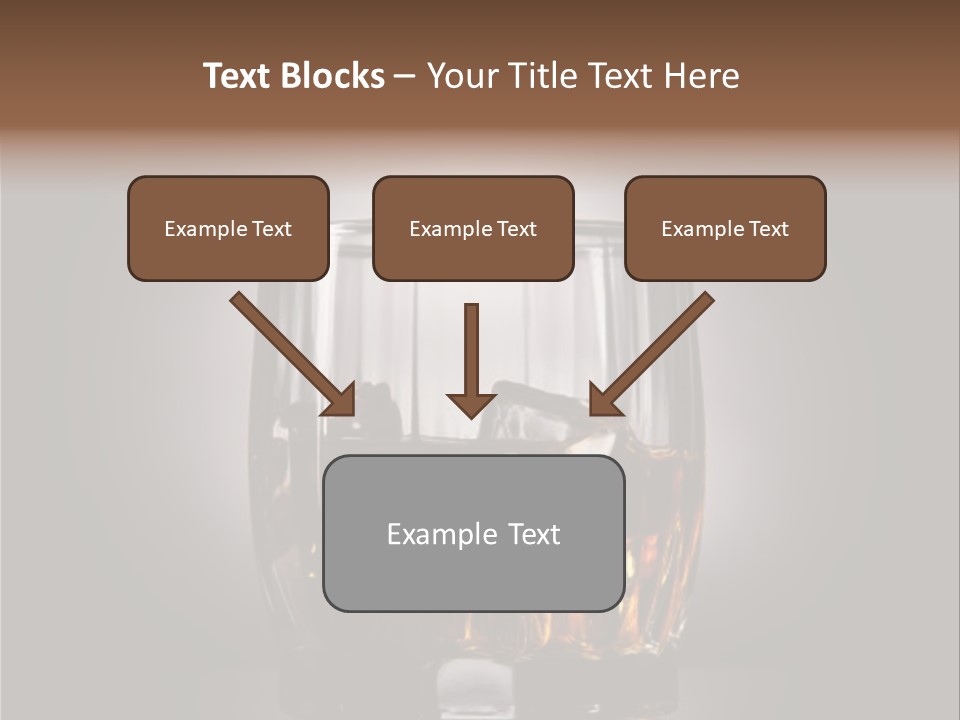 Gold Blended Relax PowerPoint Template