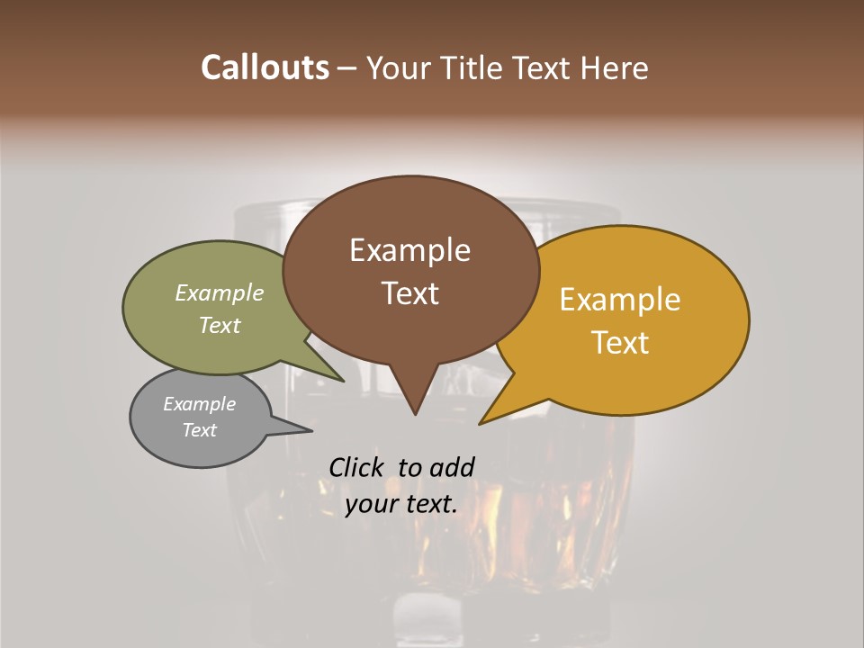 Gold Blended Relax PowerPoint Template