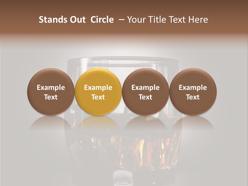 Gold Blended Relax PowerPoint Template